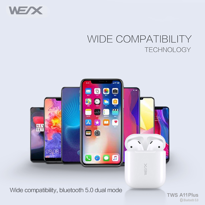 WEX - A11 TWS Bluetooth-øretelefon