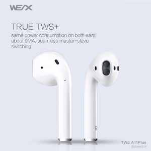 WEX -A11 Plus trådløse øreknopper 65292; bluetooth 5.0 hovedtelefoner 65292; TWS 65288; ægte trådløse stereoanlæg  65289; øretelefoner